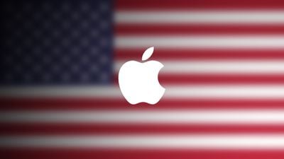 Apple Logo 16x9 US Flag Feature