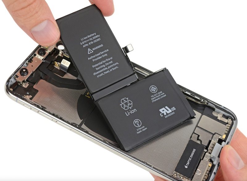 iphone x battery ifixit